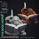 The Book Keeper 3D-printed model